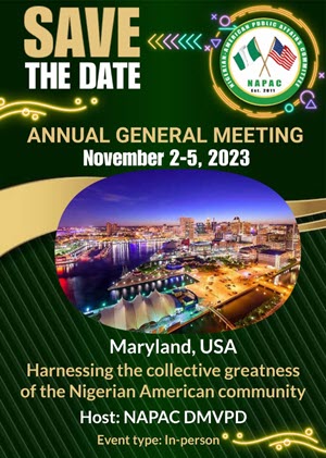 NAPACUSA 2023 Annual General Meeting is headed to Baltimore Maryland