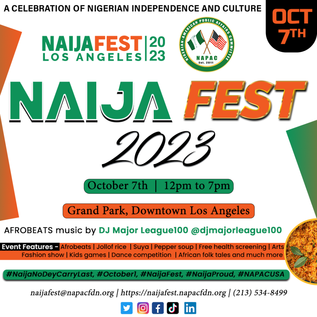 Naija Fest 2023 at Grand Park LA